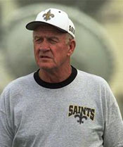 Saints Interim Coach Dick Stanfel